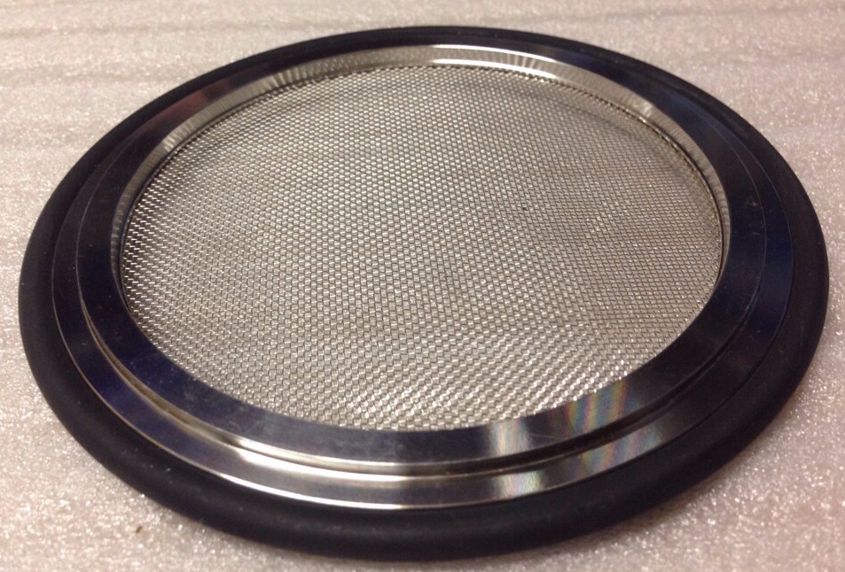 A&N LF100-SRV-SM, LF100SRVM Centering Ring With Screen SST LF100 NW100 #1171A21
