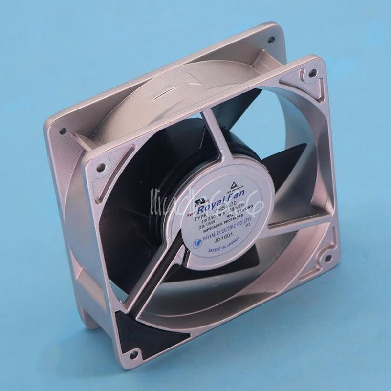 1PCS New ROYAL FAN UTHS457C Metal Cooling Fan AC 230V 20/18W
