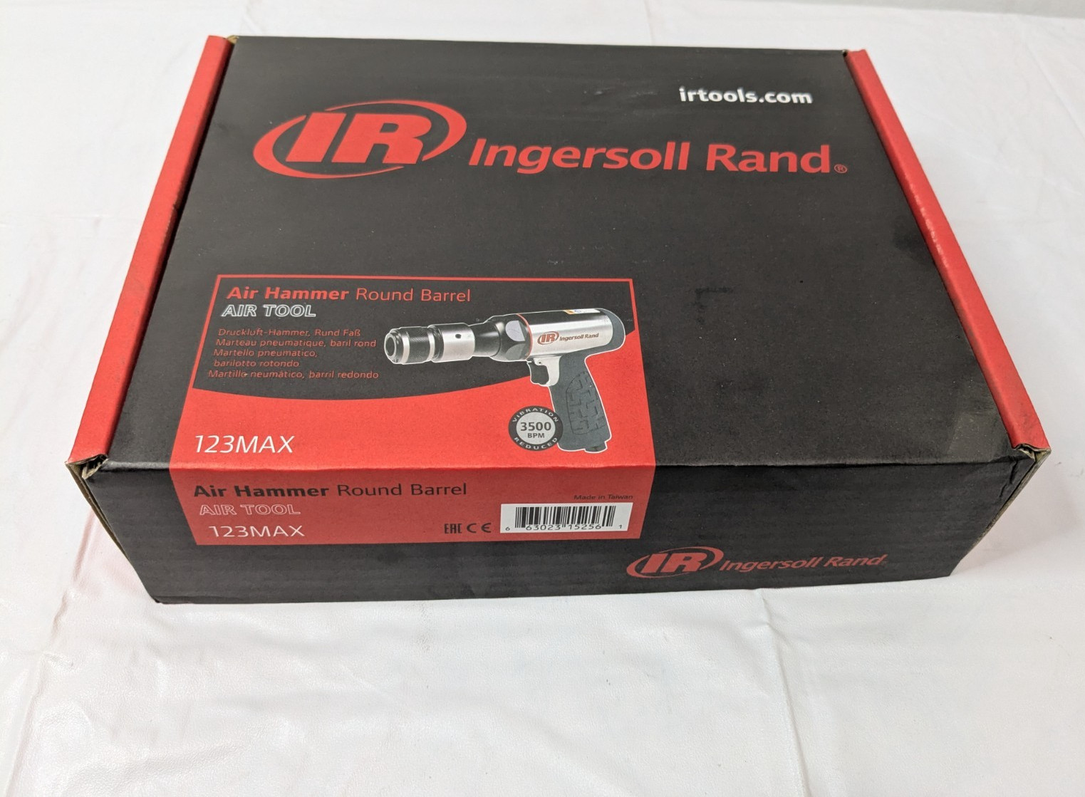 Ingersoll-Rand Short Barrel Air Hammer 3530 BPM 2-5/8″ Stroke 123max
