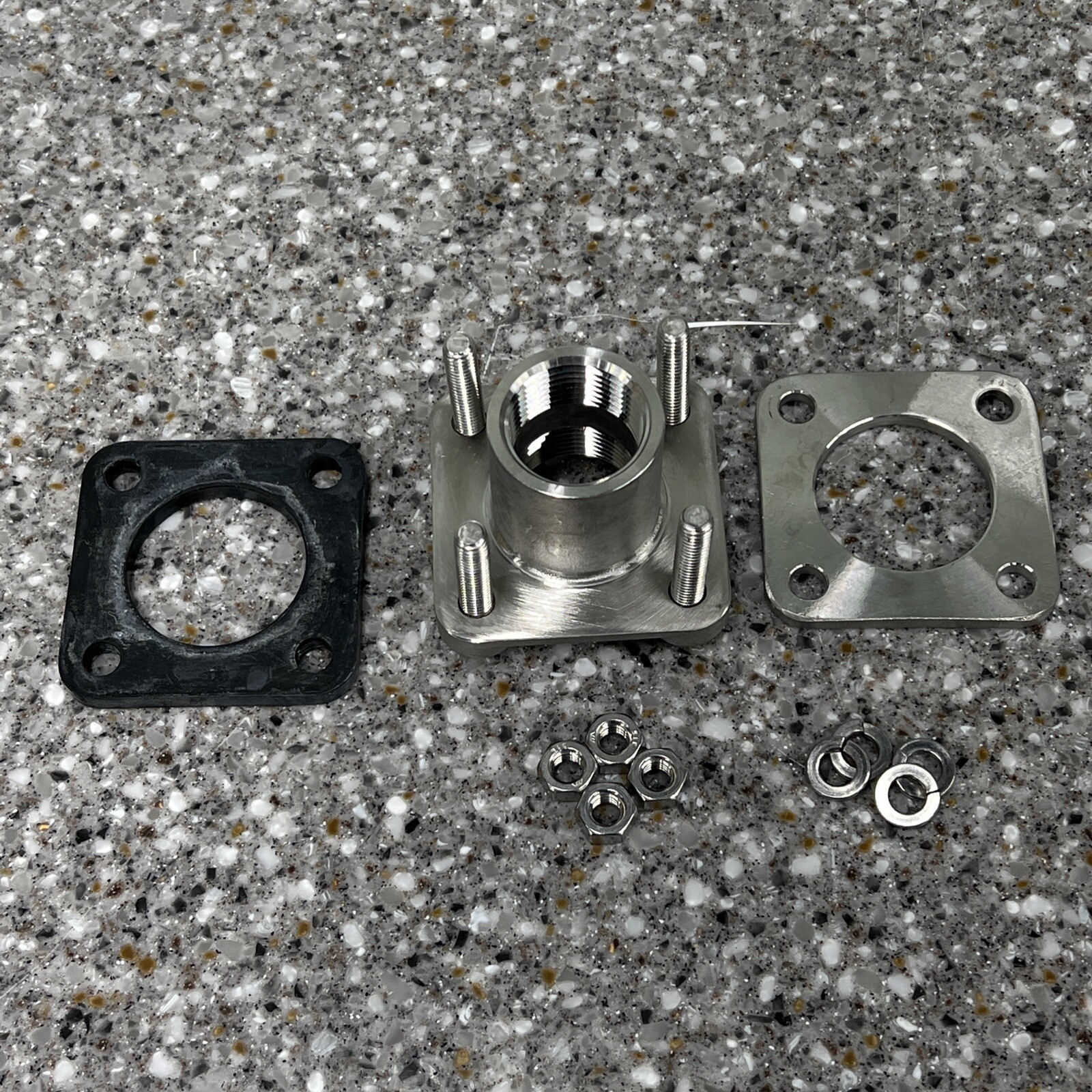 ASM 1” Tank Flange 316 Stainless Steel