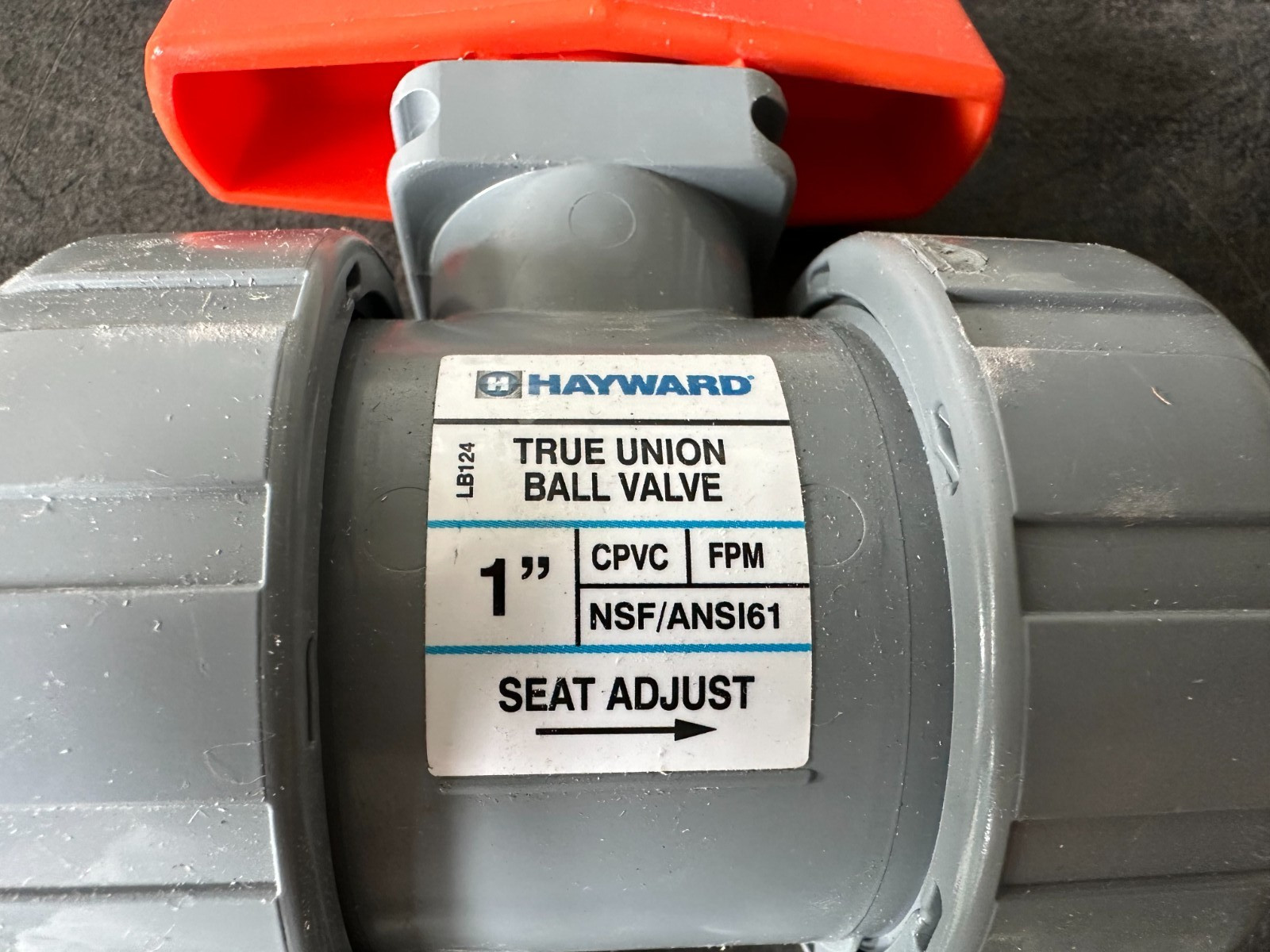NEW HAYWARD TRUE UNION BALL VALVE 1″