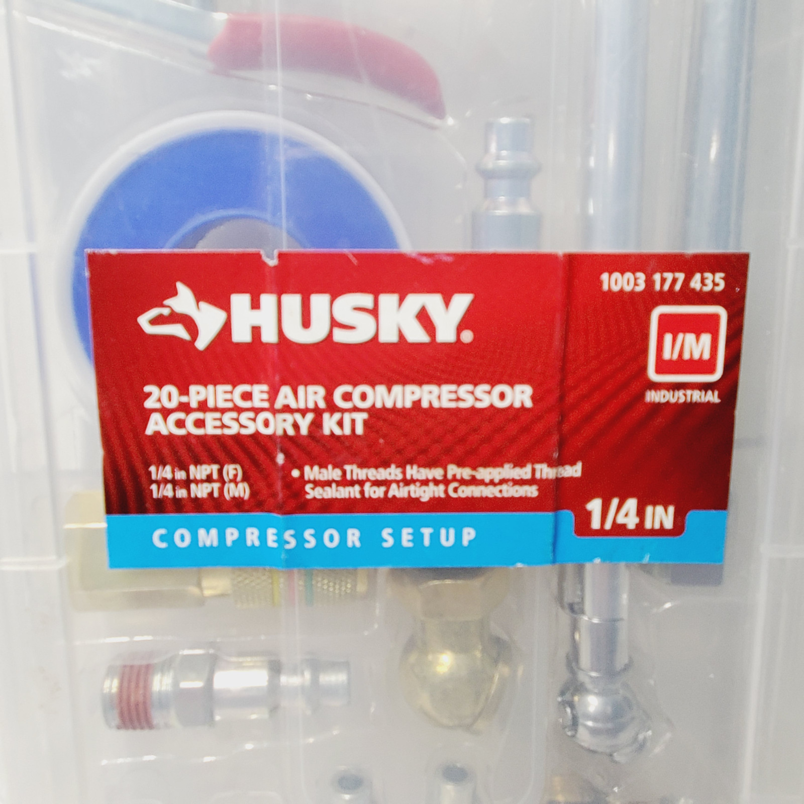 Husky Air Compressor Accessory Kit (20-Piece)