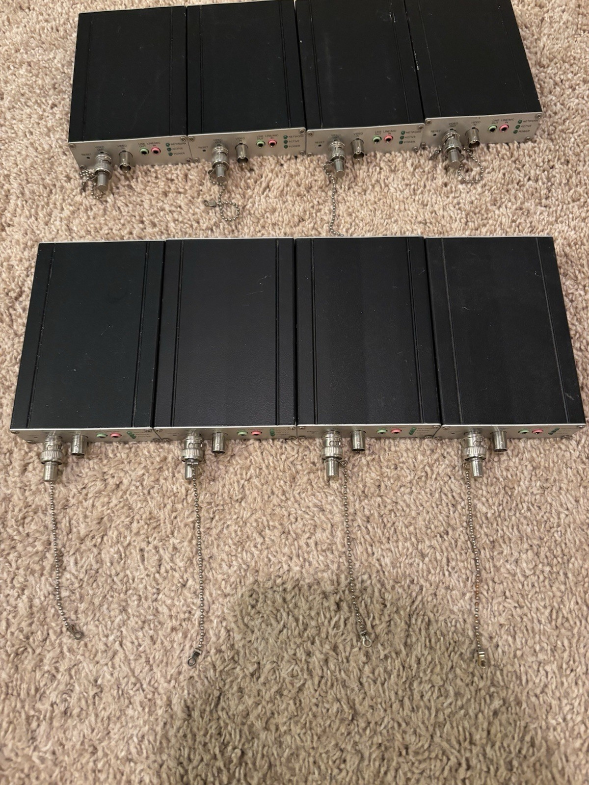 Used Sensormatic Video Encoder for ADT Pulse System Model: NV412A-ADT *Lot Of 8*