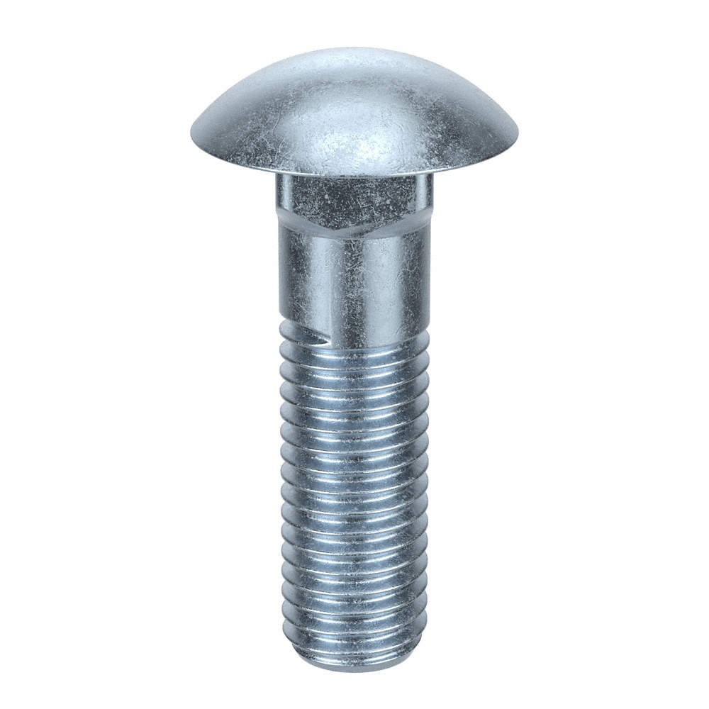 GRAINGER APPROVED U08300.037.0300 CrrgBlt,Stl,BlkOx,3in,Sqr,PK25 31HZ37