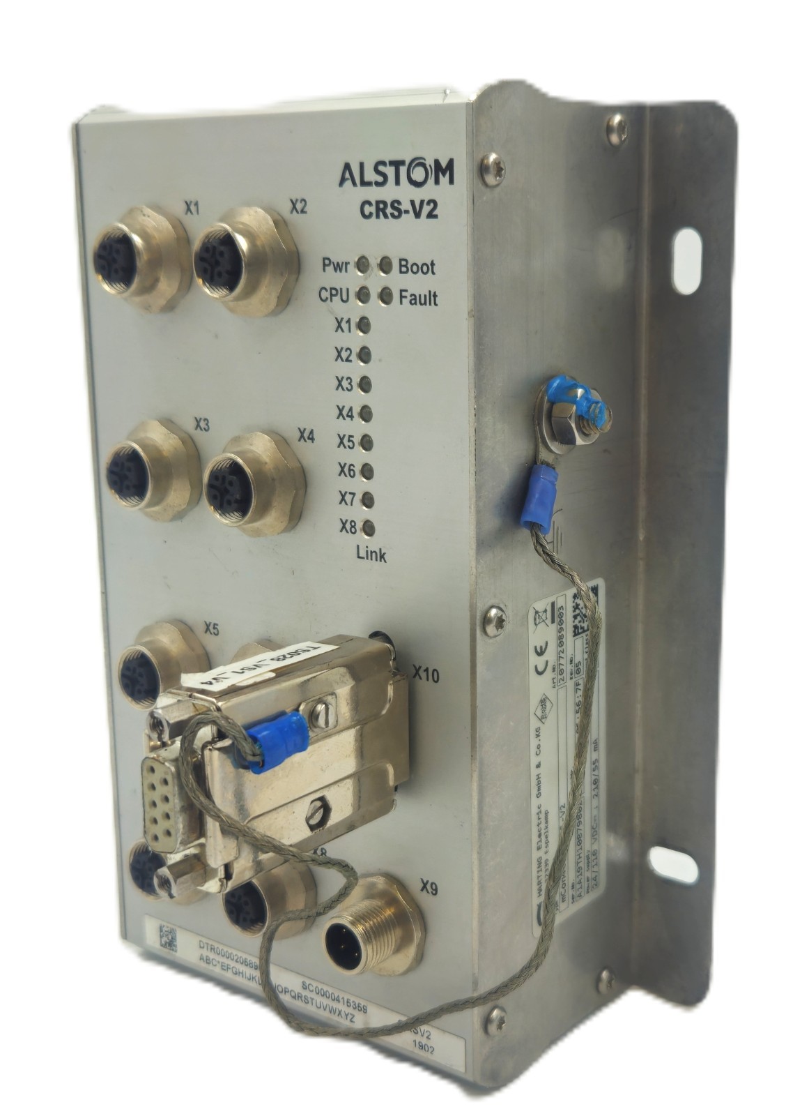 ALSTOM CRS-V2 ETHERNET SWITCH MCON4080-CRS-V2 FAST SHIPPING