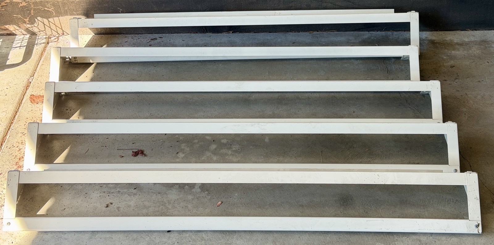 Unique, Extremely Strong Adjustable /Configurable Steel Shelving For Heavy Items