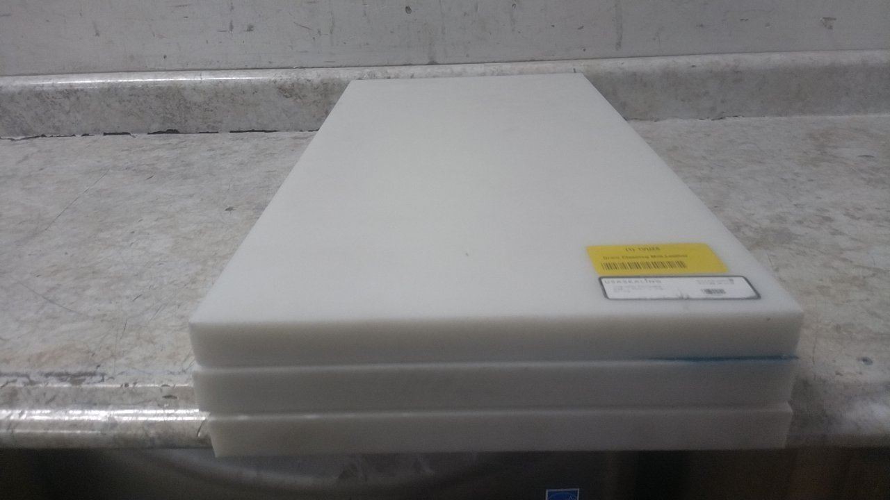 Brand Name 1UVZ8 3 Pk 12 In Width 24 In Length White Plastic Sheet