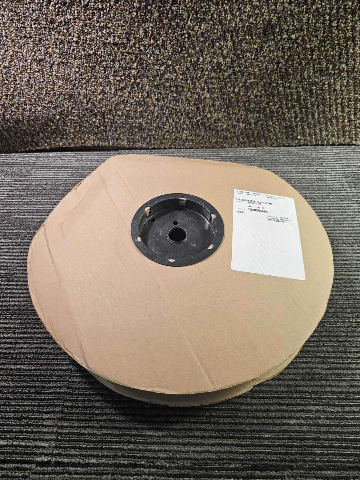 Bentley Harris TU00295ADD Aluminum Hose Heat Sleeve 1-1/4″ x 150 ft. Reflective