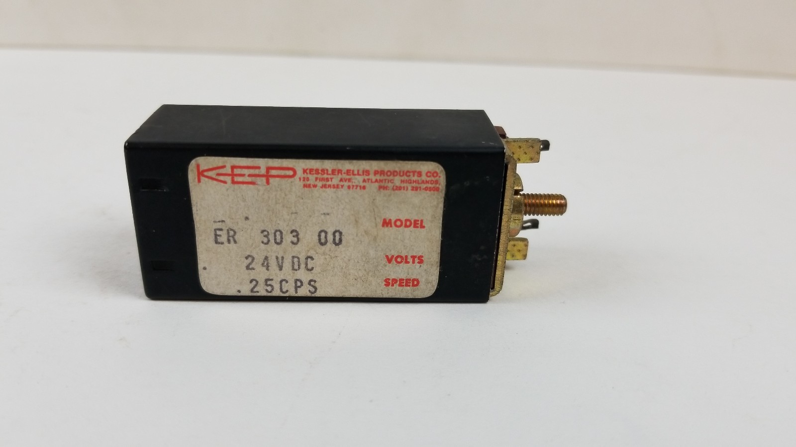 Kessler Ellis Products Kep ER 303 00 Counter 24 VDC 25 CPS