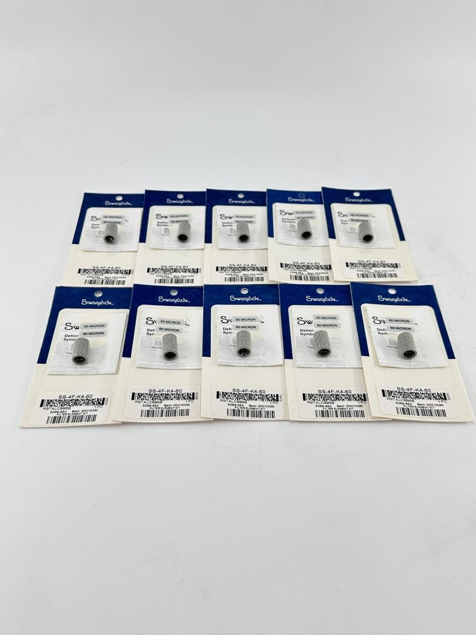 SWAGELOK FILTER ELEMENT KIT SS-4F-K4-60 – LOT OF 10 PCS