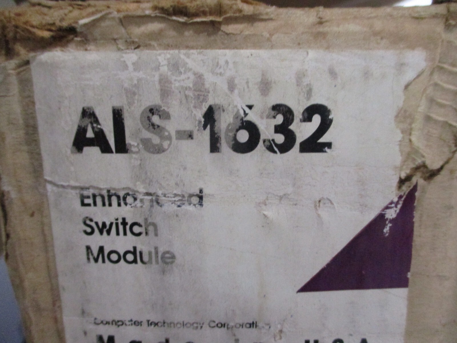 New CTC ALS-1532 Access-4000 Switch Module slightly damaged see pictures