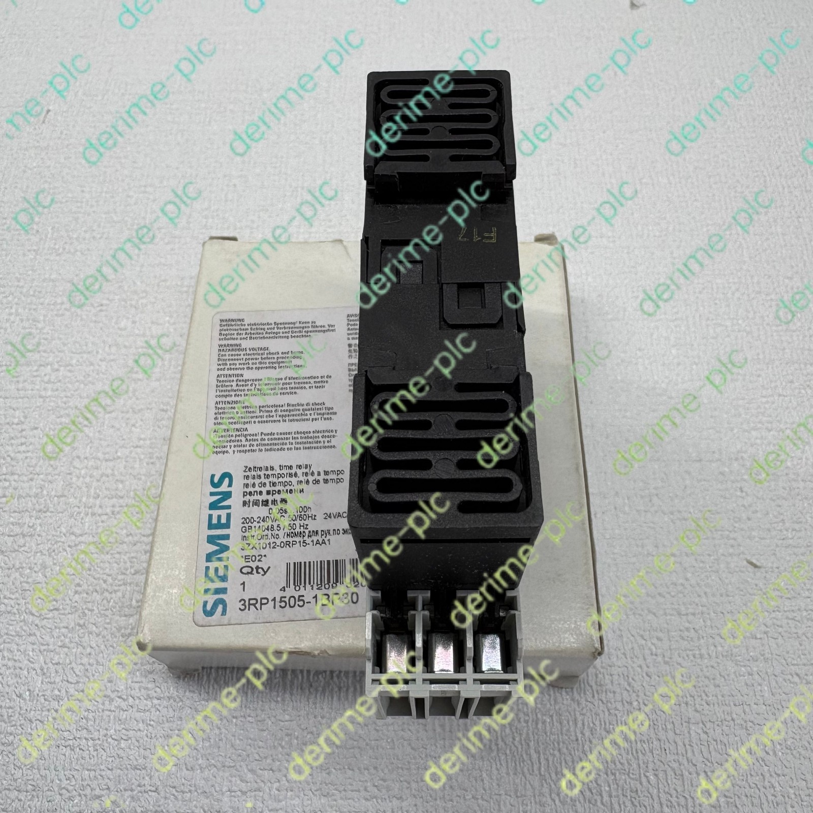 SIEMENS 3RP1505-1BP30 Time relay#1pcs new in box