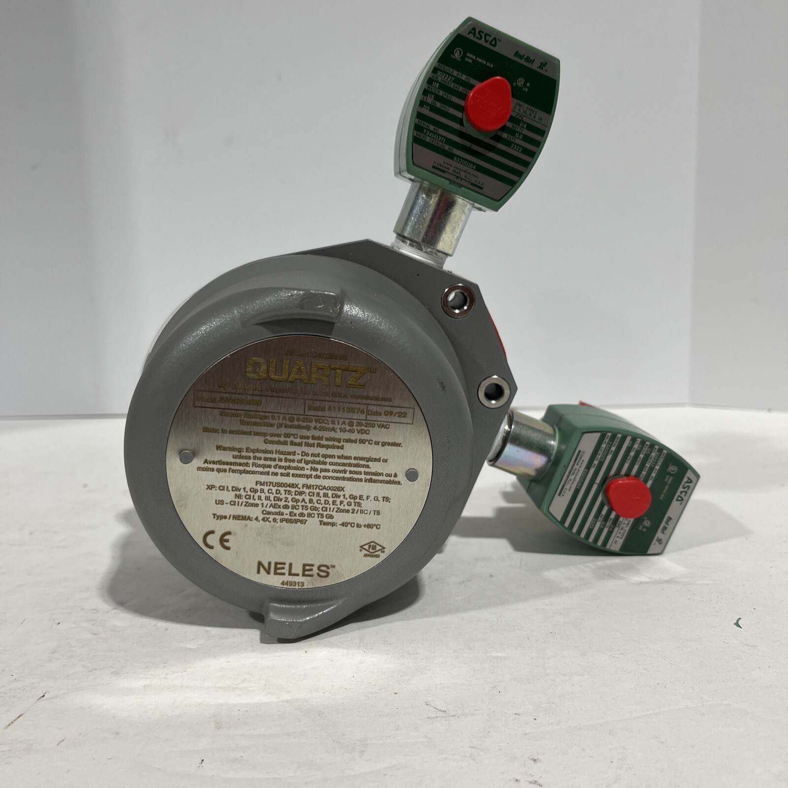 NEW StoneL QX35B03SDM CONTROL VALVE QUARTZ NELES NNB