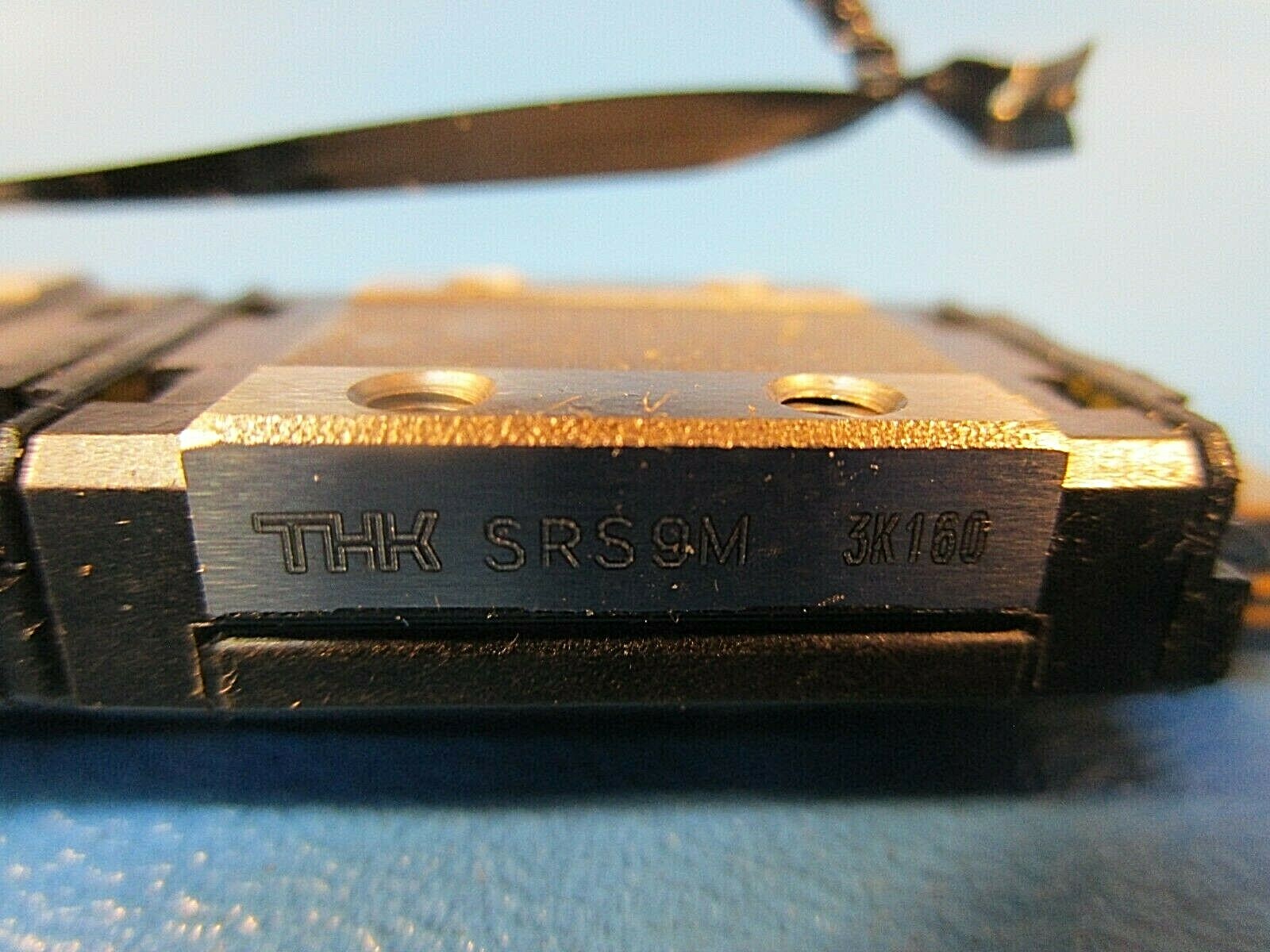 THK, 2SRS9MUUC1 + 75LPM, TWO SRS9M Linear Guide Blocks on a 75mm Rail