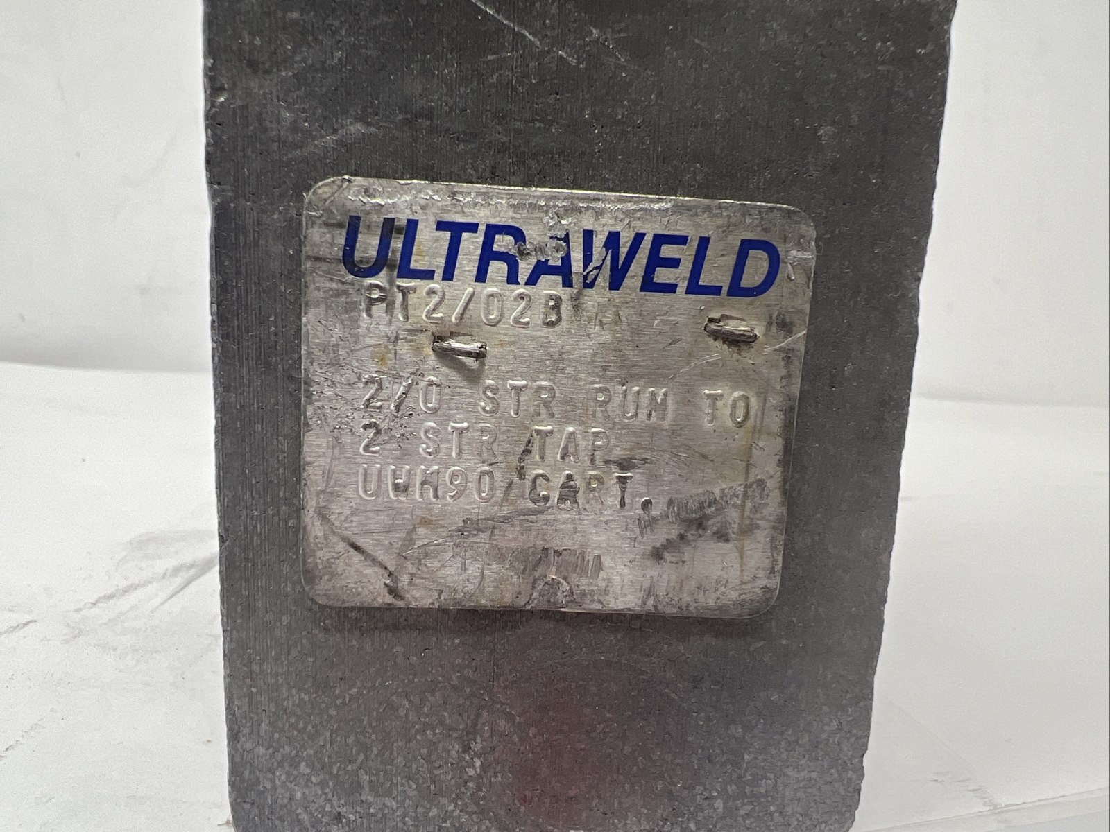 ULTRAWELD PT2/02B 2/0 STR RUN TO 2 STR TAP UWM90 CART