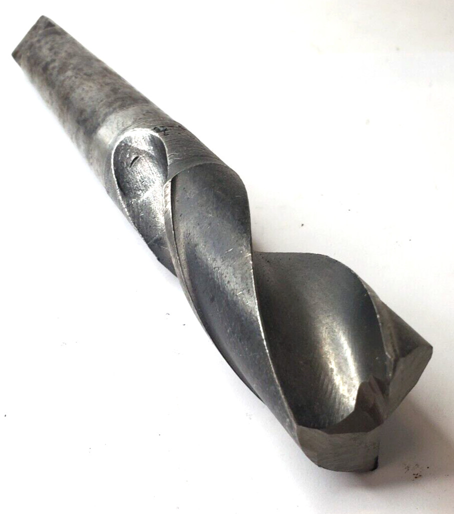 UNBRANDED TAPERED SHANK DRILL BIT 1-7/16 SPIRAL HS 9-5/8″ OAL 4-3/8″ LOC 2 FLUTE