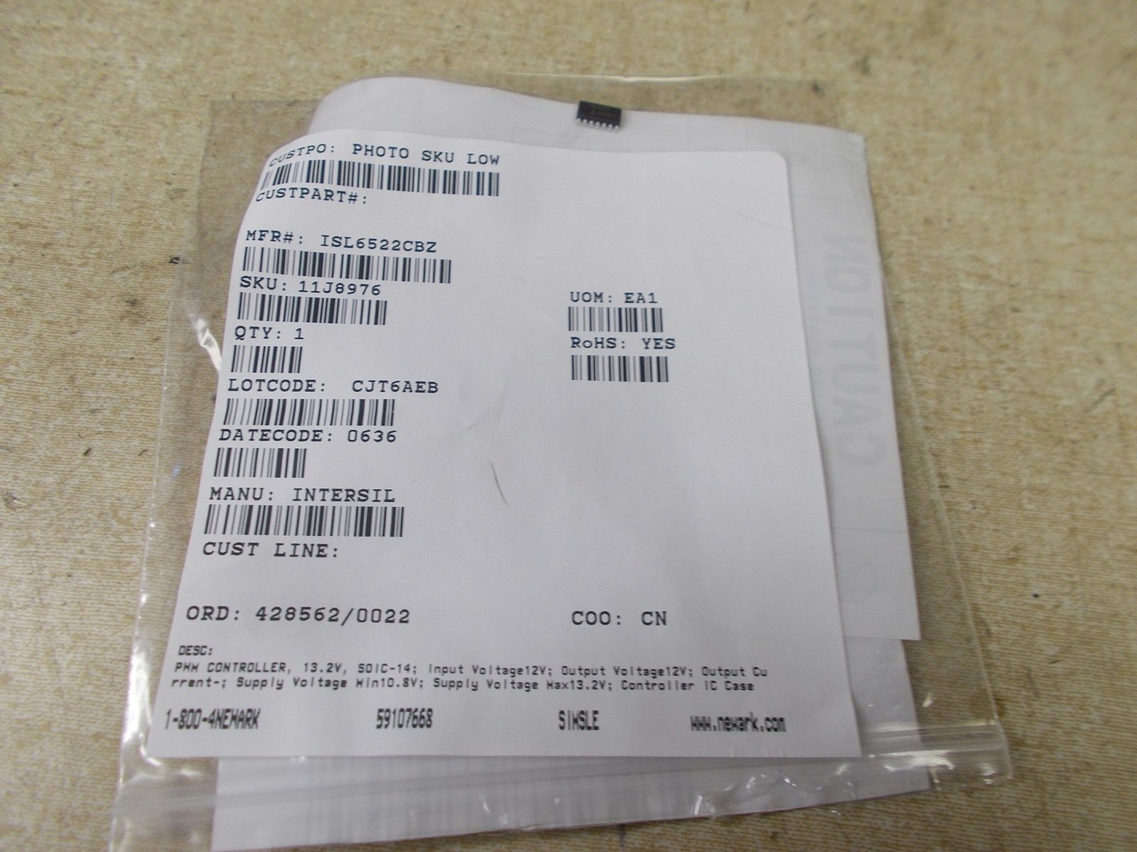 NEW Intersil PWM Controller *FREE SHIPPING*