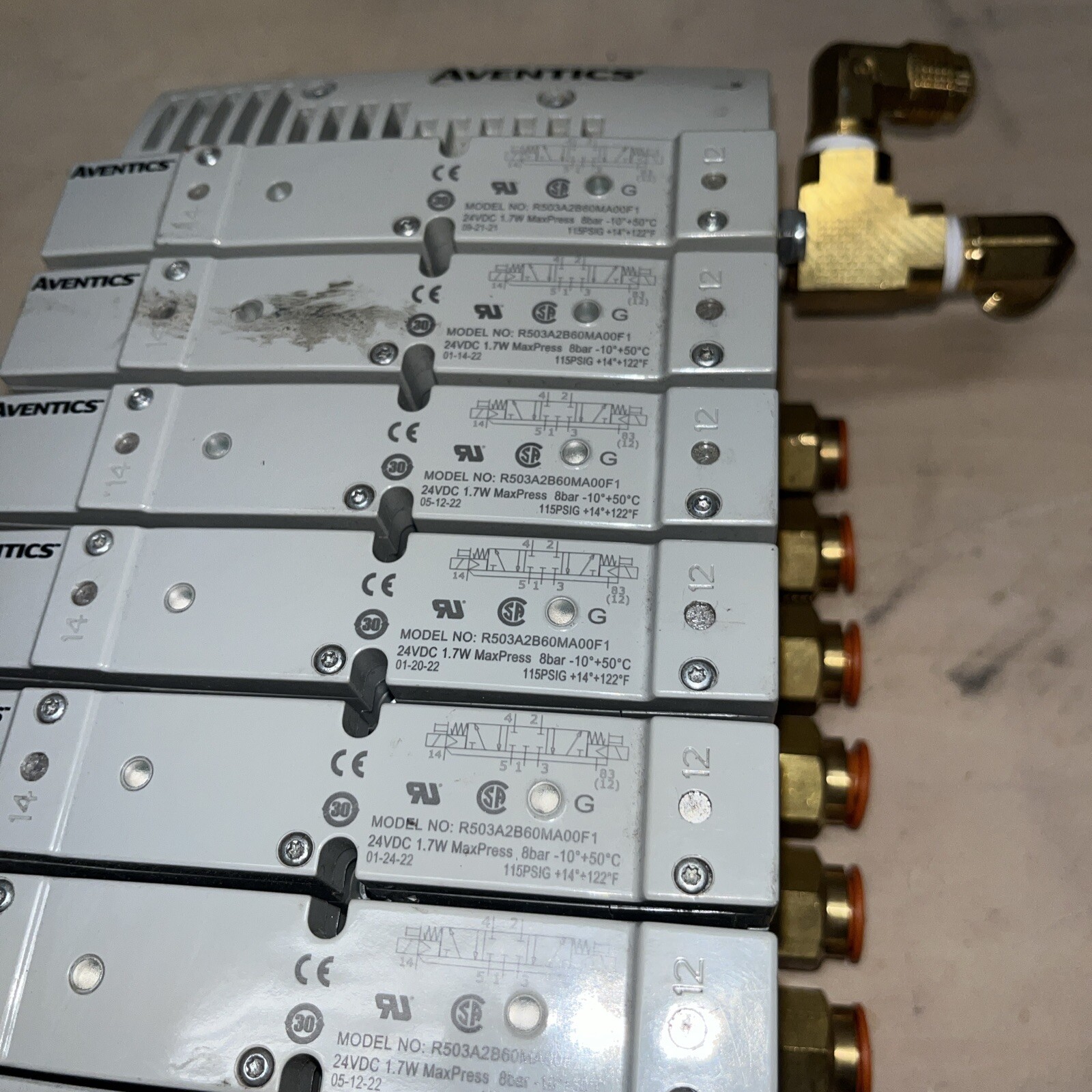 AVENTICS #R503A2B60MA00F1, #8503AK42827007, Same Day Shipping JR-302