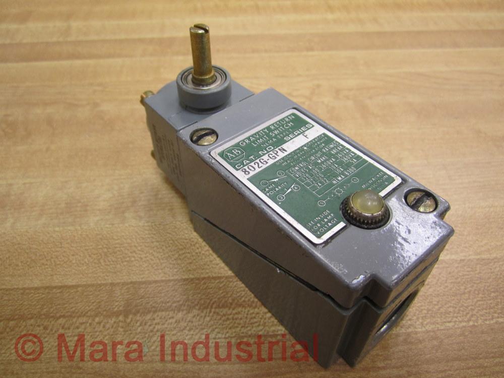 Allen Bradley 802G-GPN Limit Switch 8002GGPN With Head