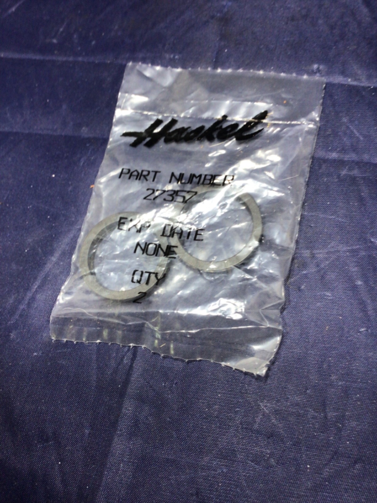Haskel O Ring Part Number 27357 New in Factory Sealed Package Set of 2