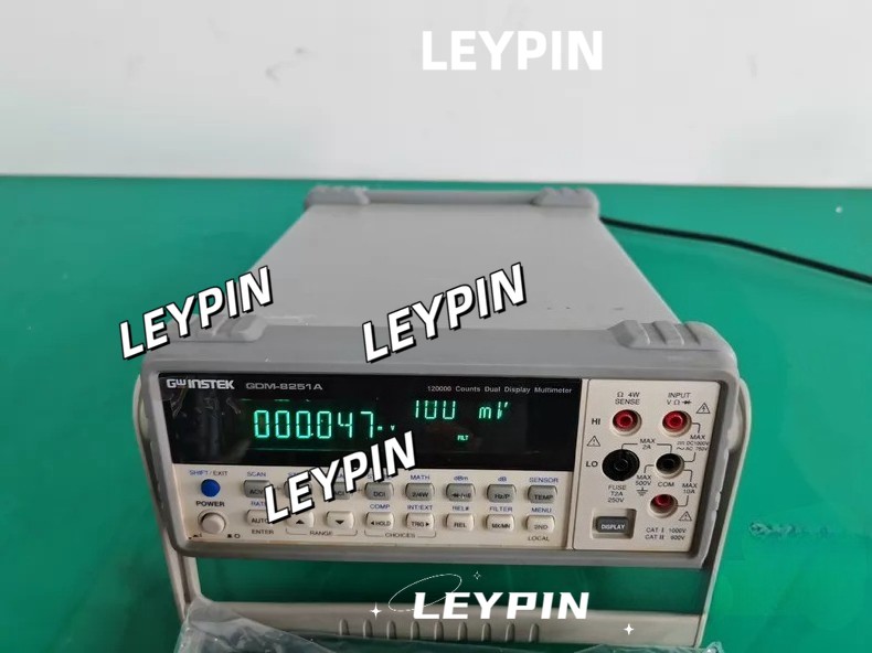 1PCS GW Instek GDM-8251A GDM8251A 120000 Counts Dual Display Multimeter /Yi