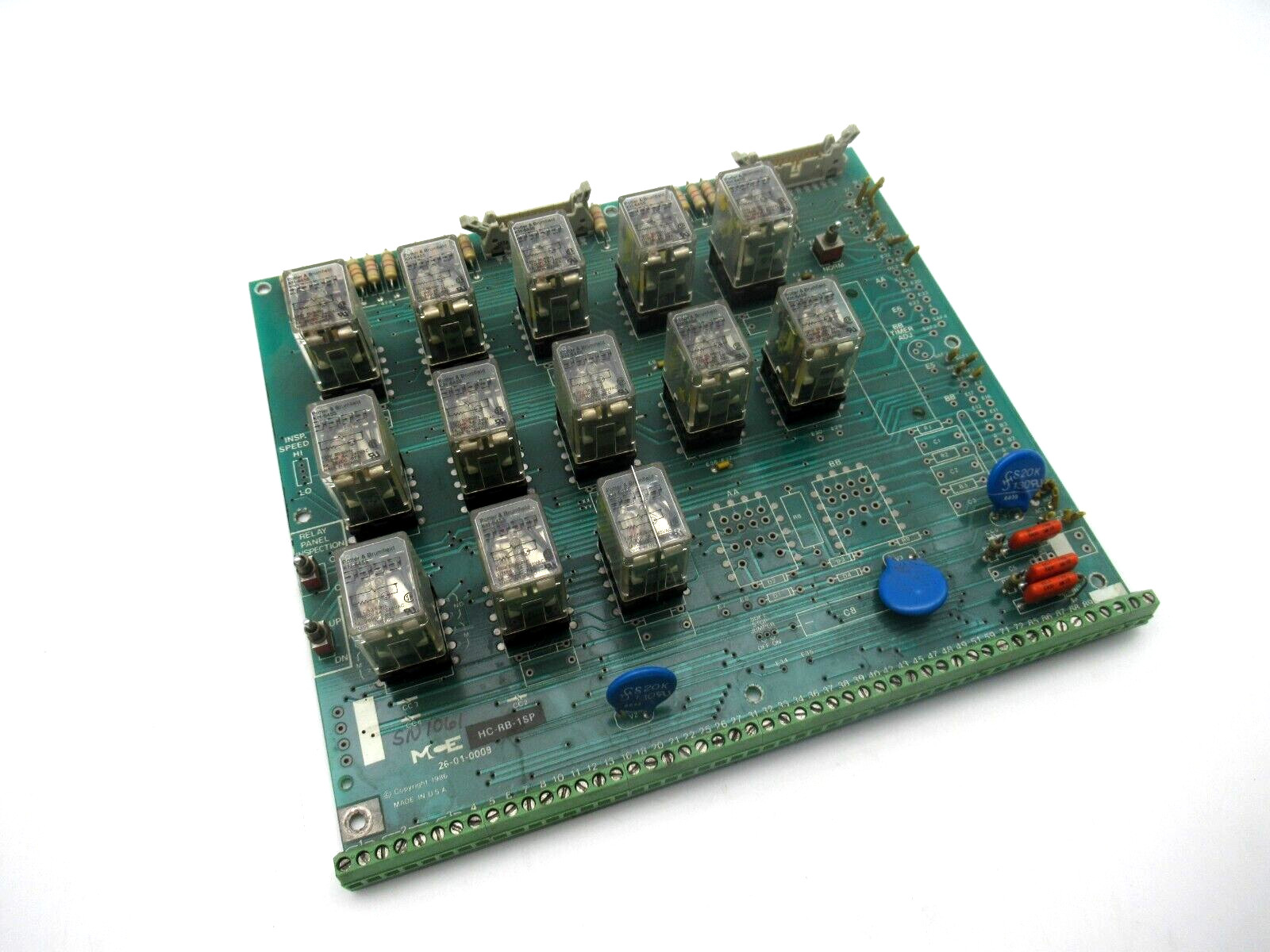 MCE 26-01-0009 PCB Circuit Control Board HC-RB-1SP *READ*