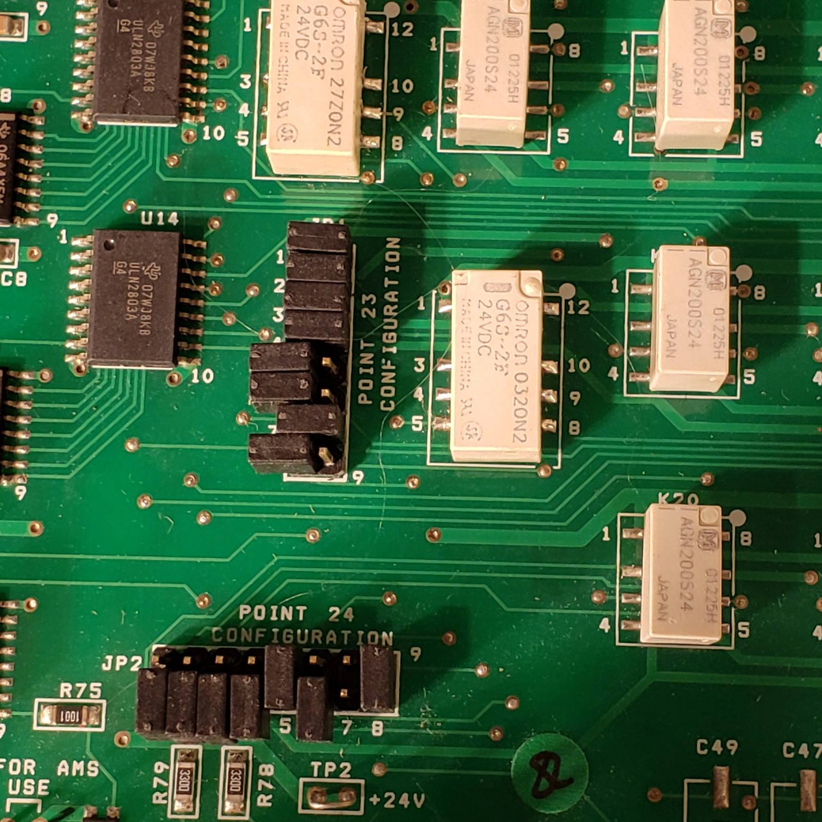 Telecor IOP-4 Rev 0.2 4 Wire File E-37 Plug In Module Control Board