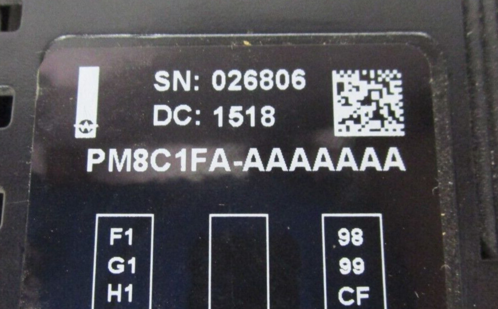 WATLOW PM8C1FA-AAAAAAA INTEGRATED MULTI-FUNCTION CONTROLLER