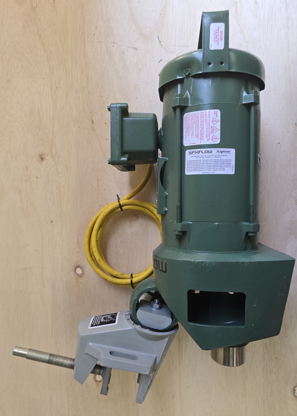 SPX FLOW Lightnin XJ30 Mixer CW Rotation 230/460V MFD 2023