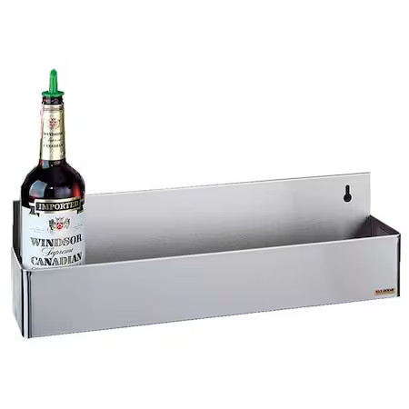 San Jamar B5542 Speed Rack Bottle Holder 10 Qt/Ltr Bottles Stainless Steel