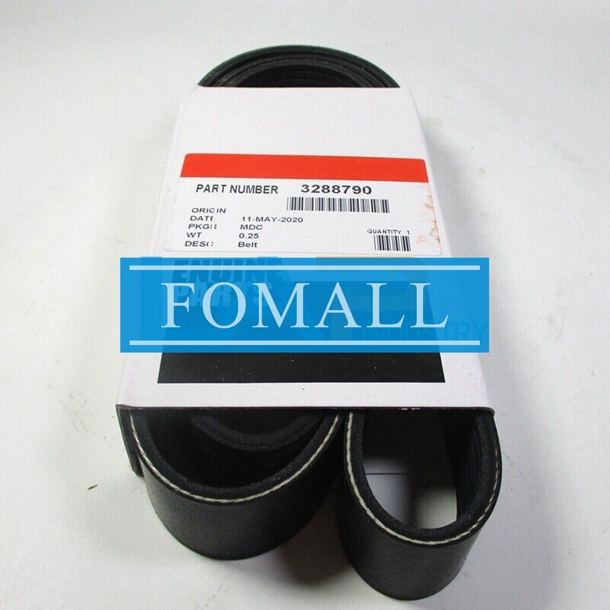 1Pcs New FOR 6BT engine fan belt 8PK1444 3288790