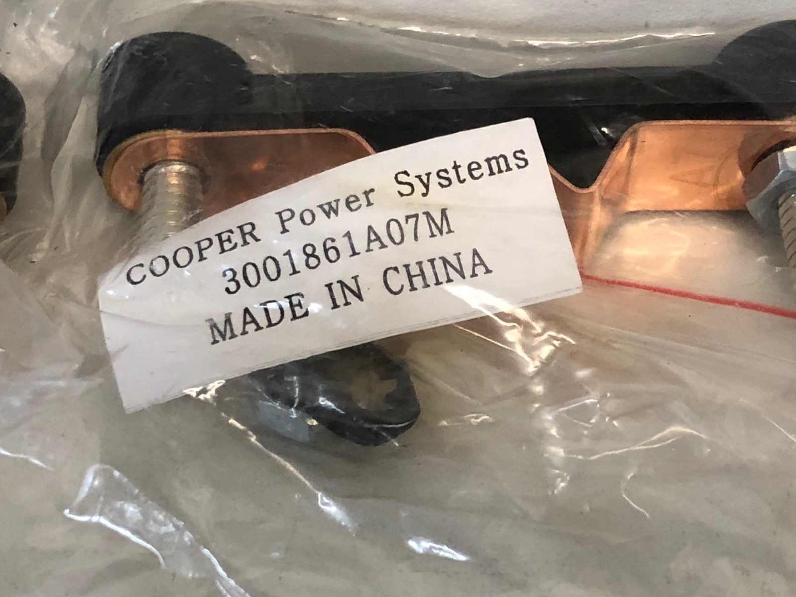 SET OF 3 NEW OLD STOCK! COOPER POWER SYSTEMS ISOLATION LINKS 3001861A07M