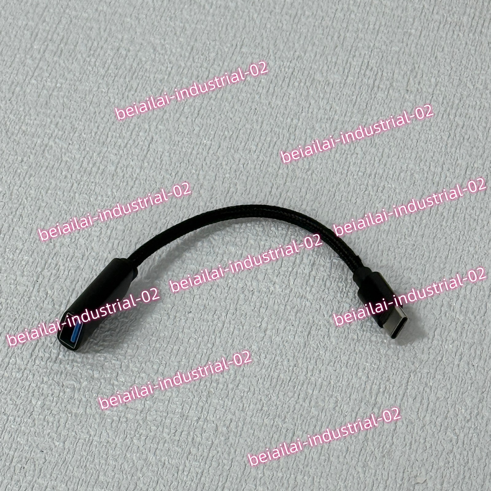 2pcs USB-C 3.1 Type C Male to USB 3.0 Type A OTG Adapter Converter Cable Cord
