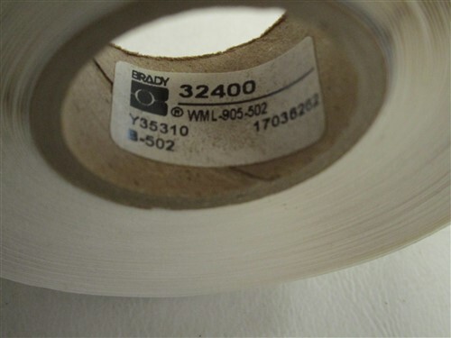 BRADY BRADYMARKER I.D. PRO WML 905 502 35310 CABLE/WIRE MARKING LABELS 250 ROLL