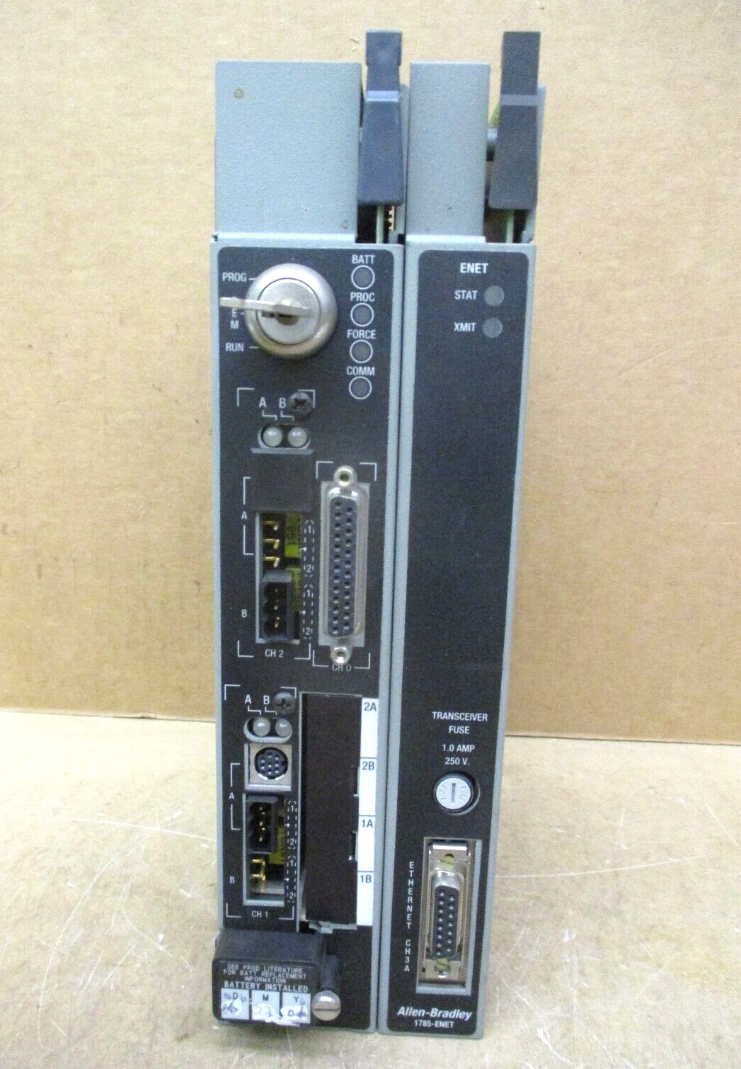 Allen-Bradley 1771-P4S 1771-A1B/B 1785-ENET B 1785-L40 B/E 48475DH