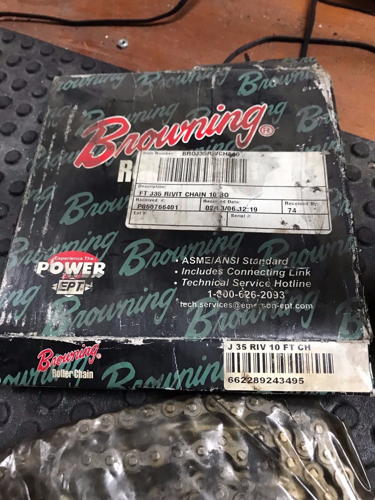 BROWNING J35 RIV 10FT CHAIN