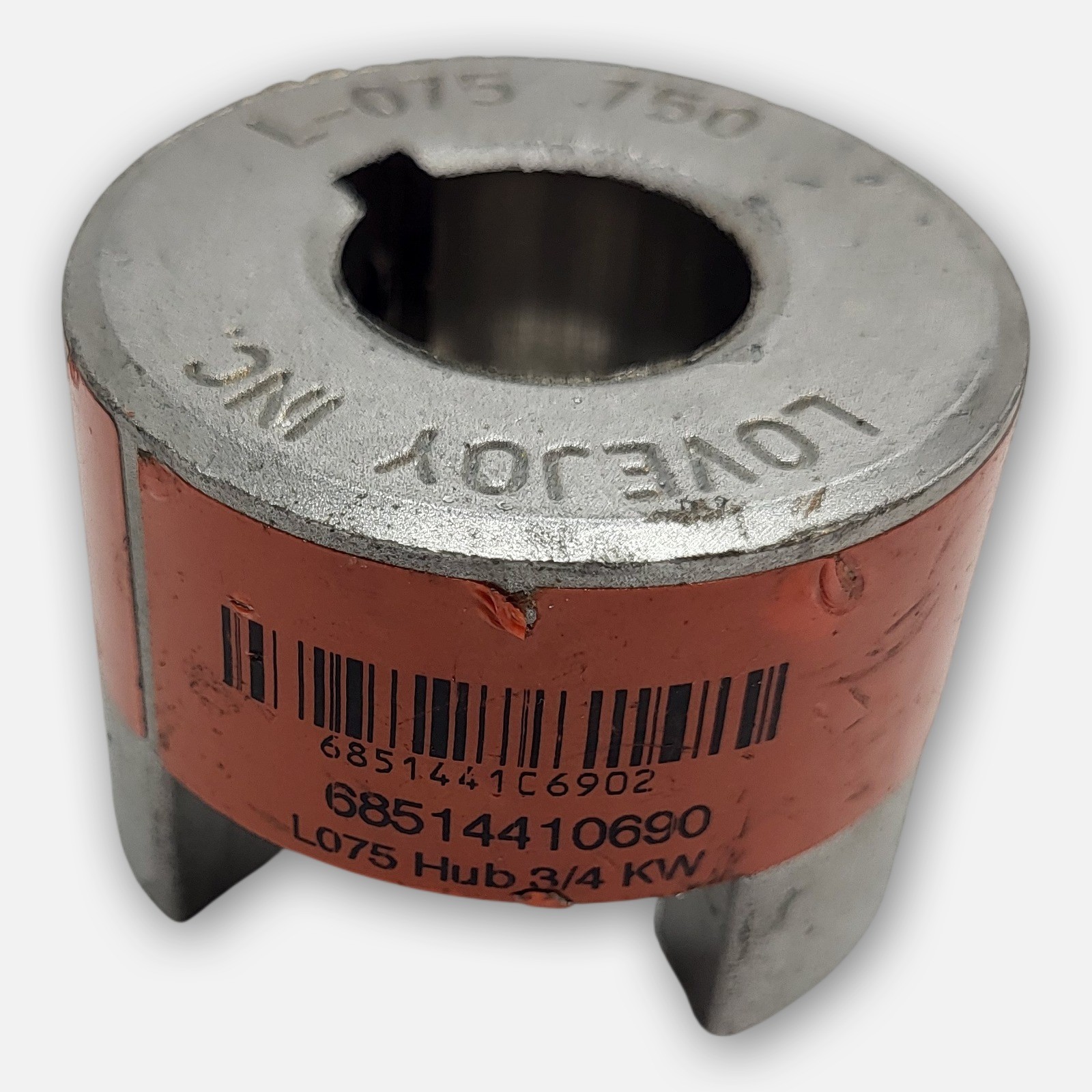 LOT OF 2 LOVEJOY L-075 JAW COUPLING HUB 3/4″ .750