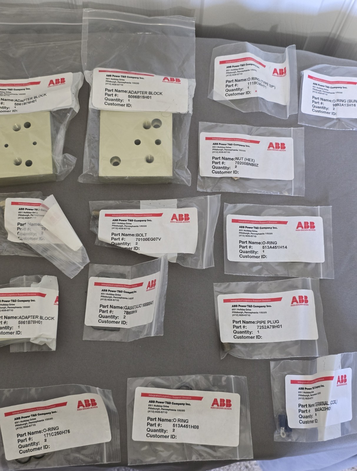 ABB 5861B81G01 Adapter Kit Brand New/Open Box Free Ship