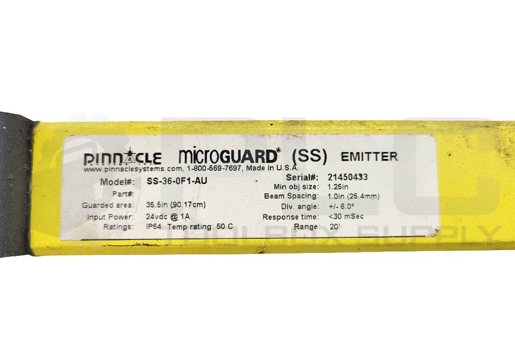 PINNACLE SS-36-0F1-AU EMITTER 24VDC 1A
