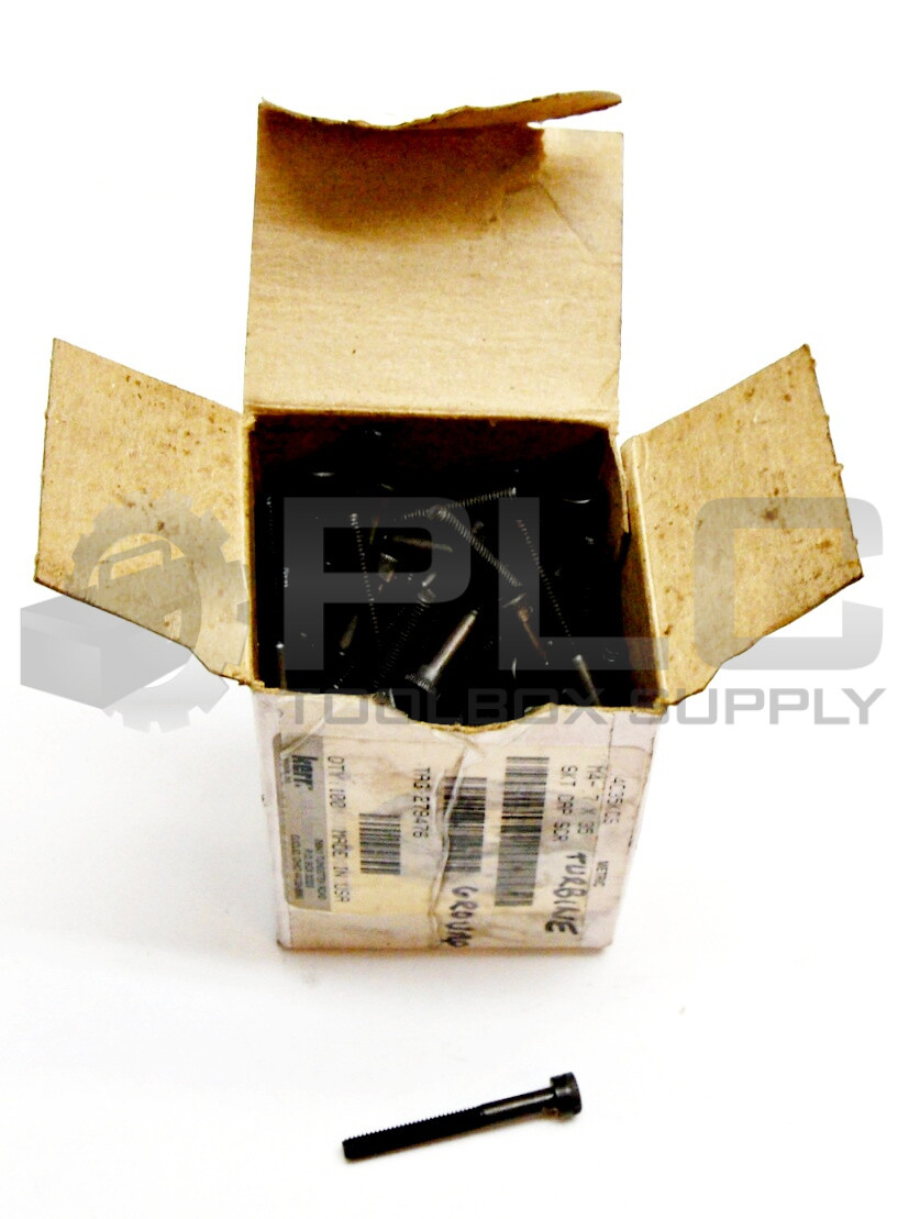 BOX OF 100 NEW KERR M4-7 X 35 CAP SCREWS