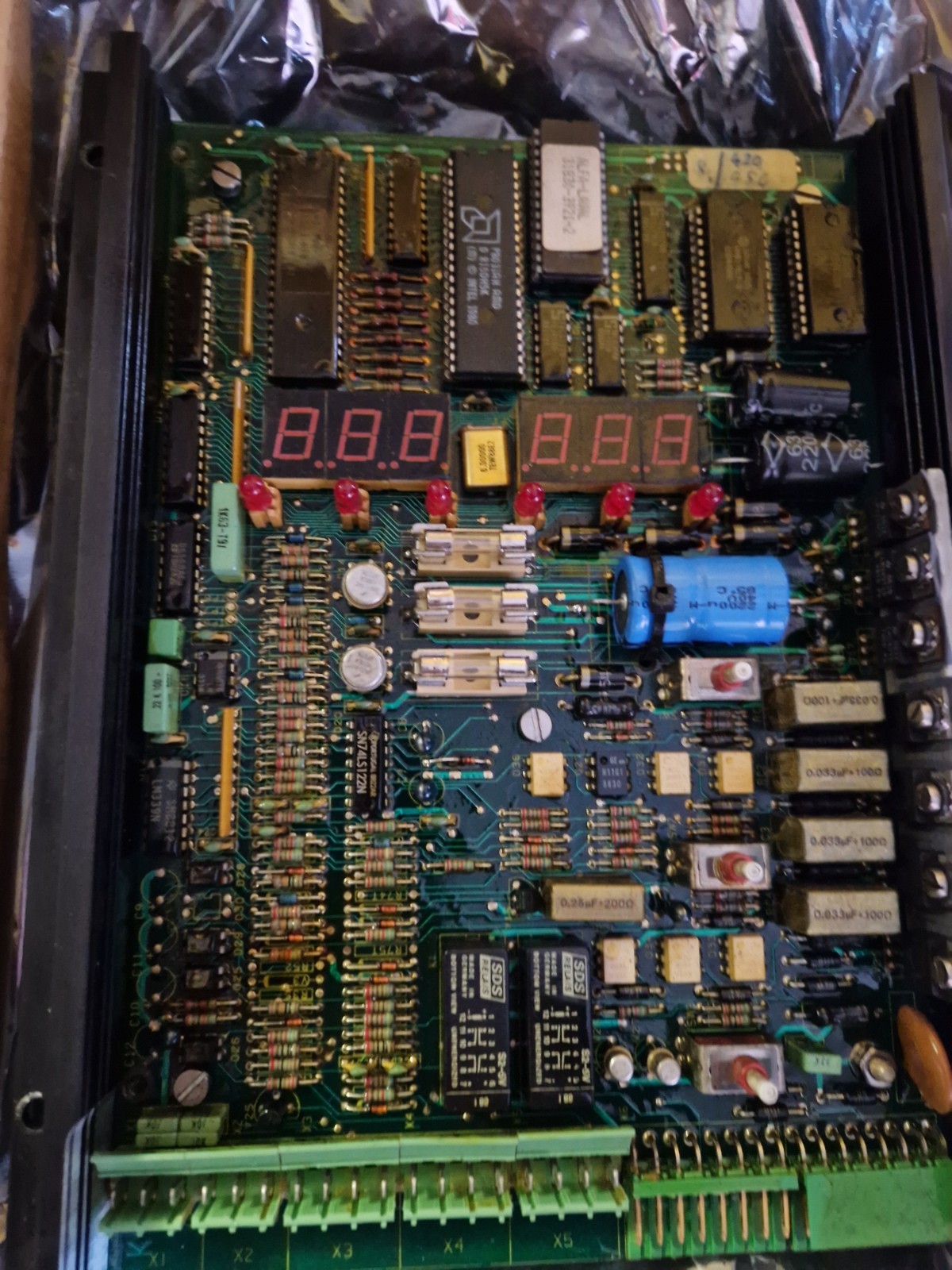 Alfa Laval Heatpac control module 3183034171, EPC400 version 0, card.