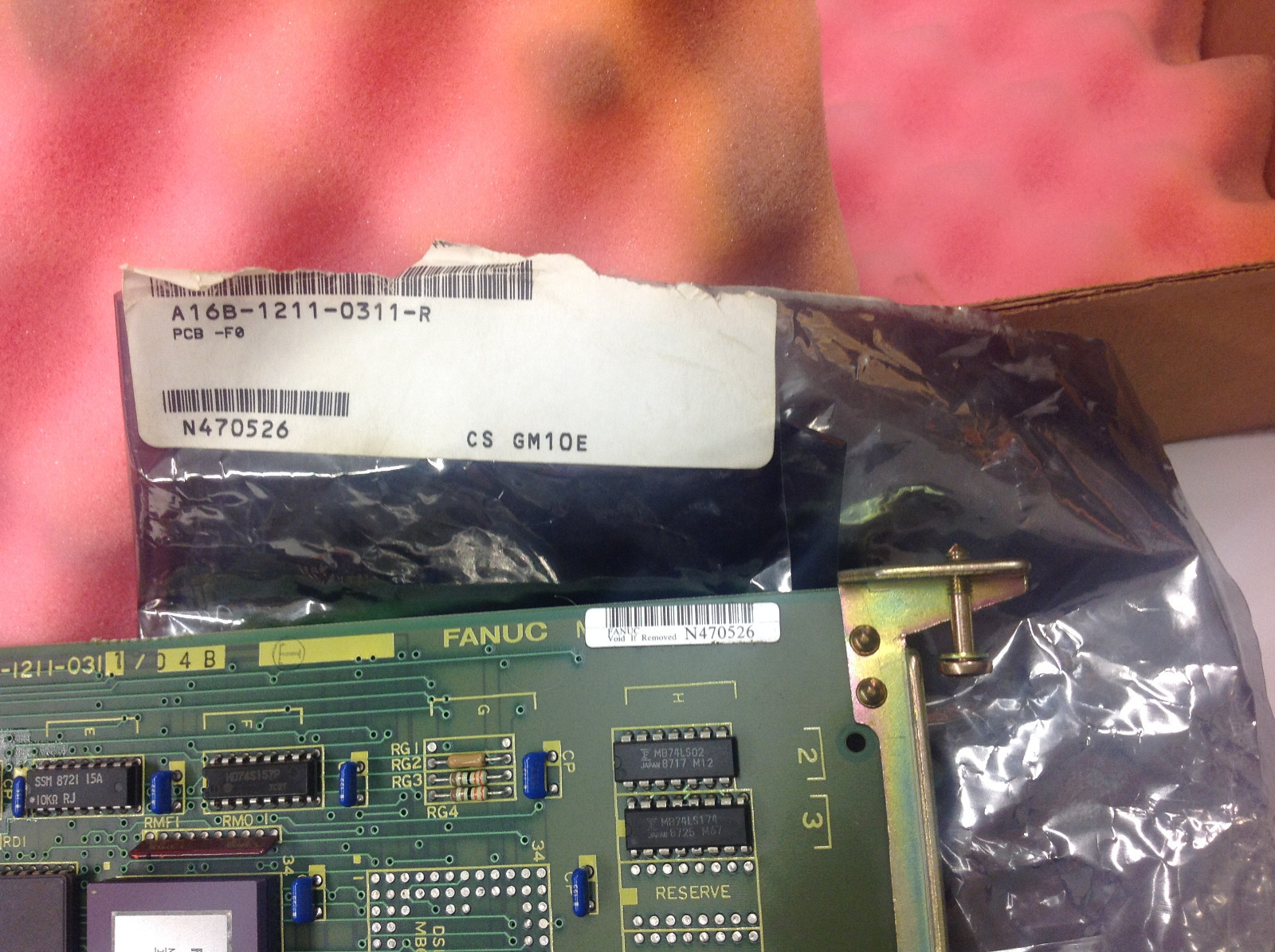 GE FANUC A16B-1211-0311 04B 3RD Axis Control Board N470526.