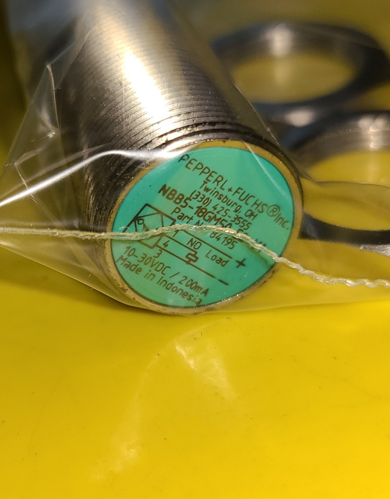 Pepperl + Fuchs NBB5-18GM50-E2-V1 Inductive sensor