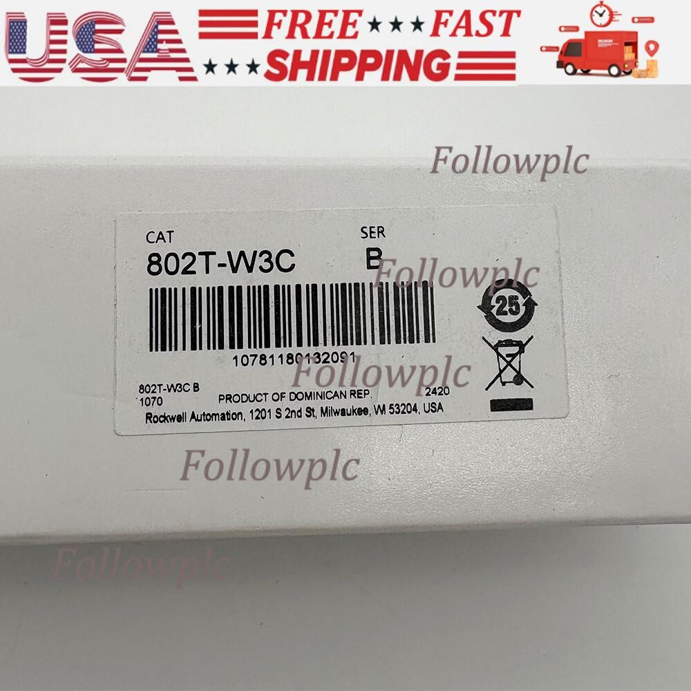 802T-W3C New Allen-Bradley Rod Lever 802T Limit Switch Levers in Stock 802TW3C