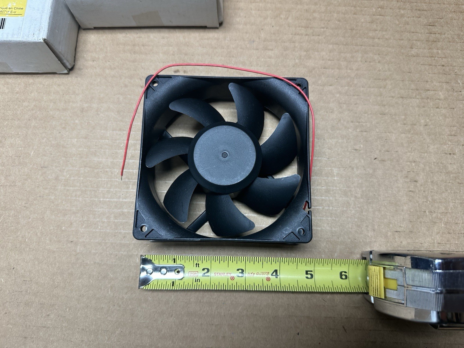 DAYTON 2RTJ6 AXIAL COOLING FANS NEW 12V 170 CFM QTY OF 2
