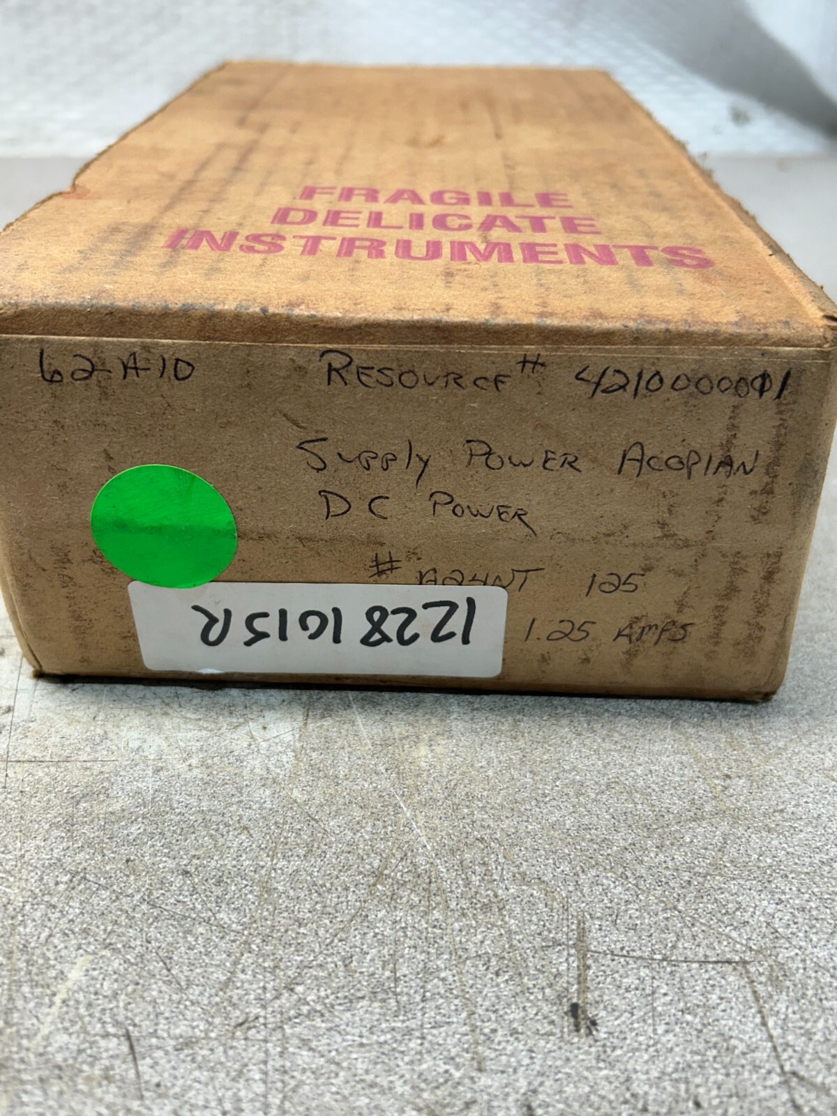 NEW IN BOX ACOPIAN POWER SUPPLY A24NT125