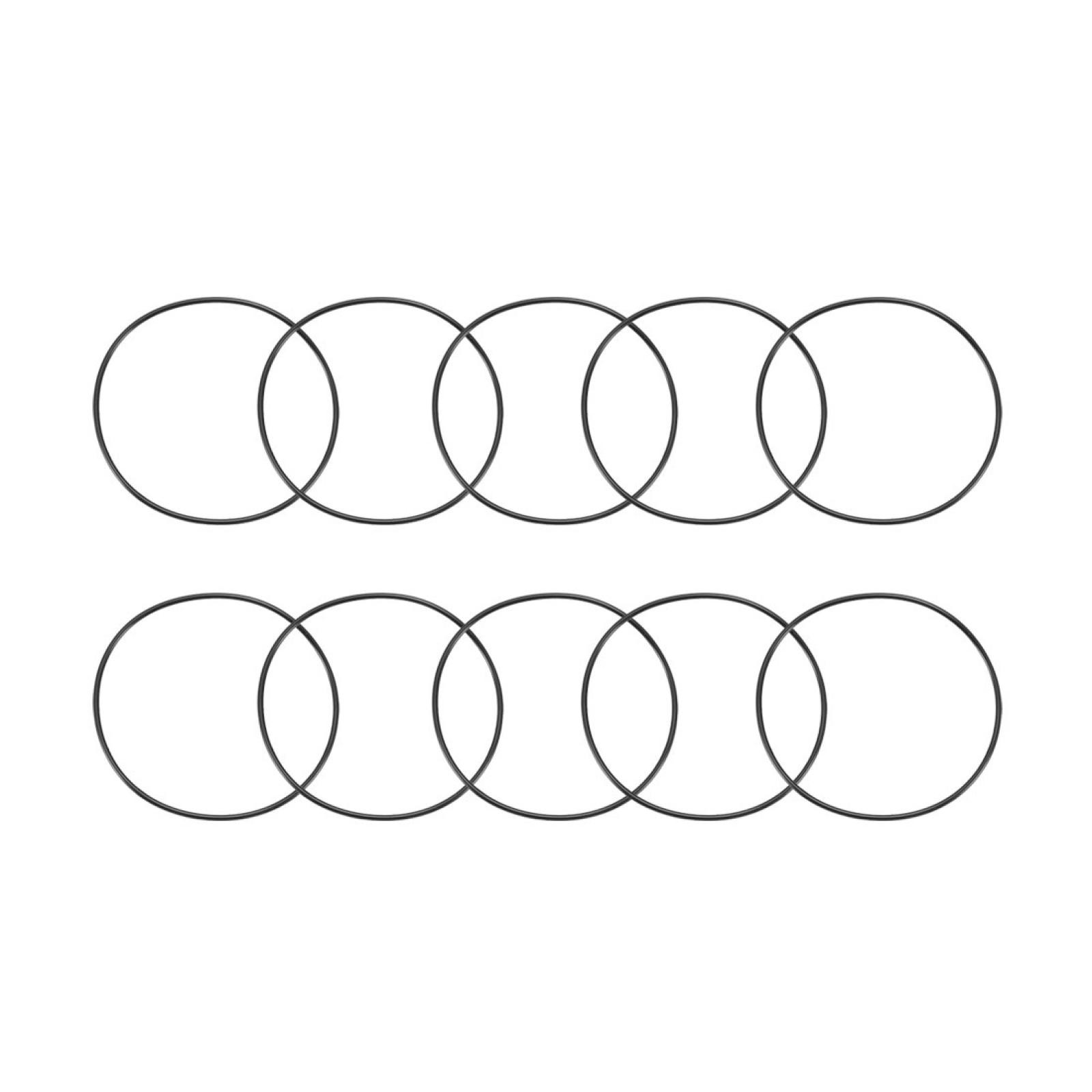 10Pc Metric O Rings Black Nitrile Rubber 95mm OD 2.5mm Thick