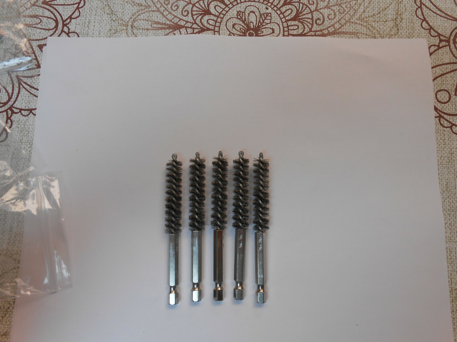 Hightbrush #11S 11mm DIA x 2” BP x 4”ol 1/4′ Hex drive SS Tube Brush HD 5 PAK