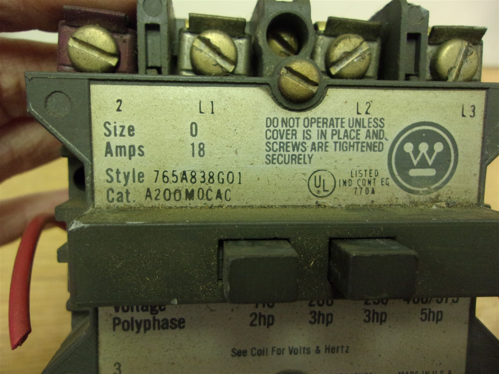 Westinghouse A200WBCAC w/ SS-56-3 Surge Suppressor “E” *FREE SHIPPING*