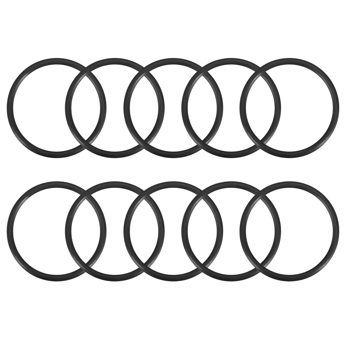 O-Rings Nitrile Rubber 29mmx33mmx2mm Seal Rings Sealing Gasket 10pc